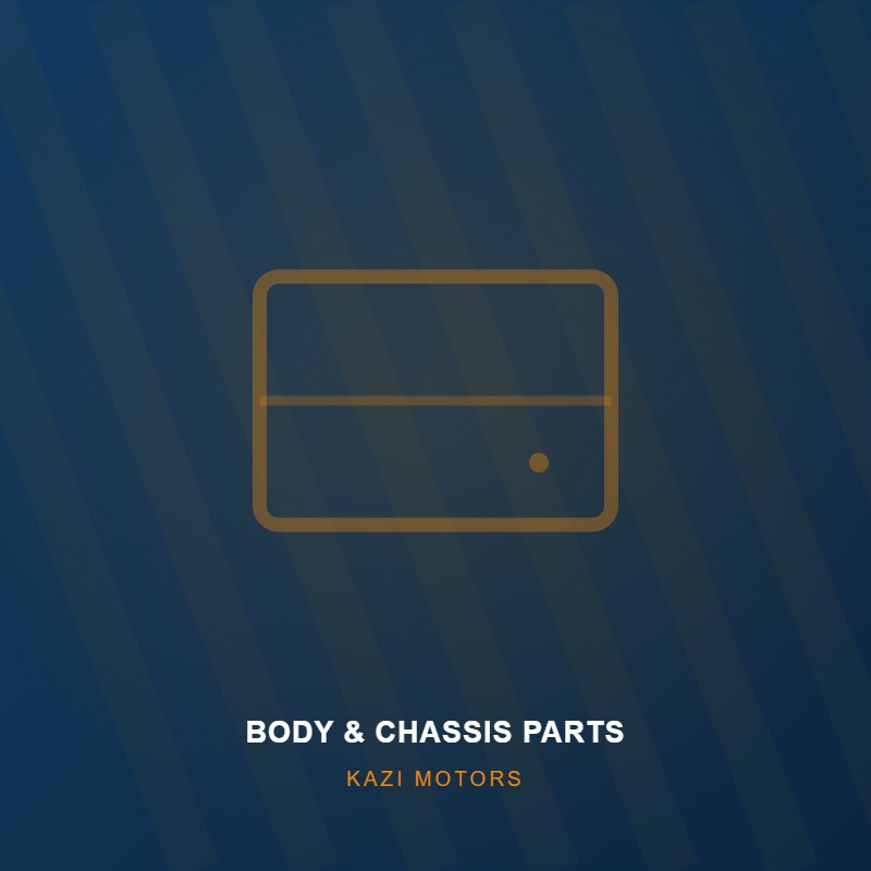 Body & Chassis Parts - heavy equipment spare parts category