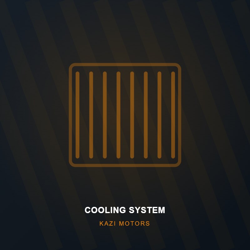 Cooling & Belt System - heavy equipment spare parts category