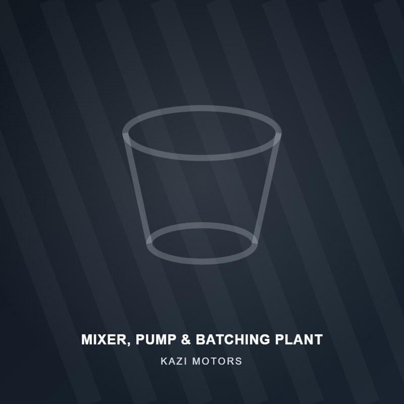 Batching Plant Parts - heavy equipment spare parts category