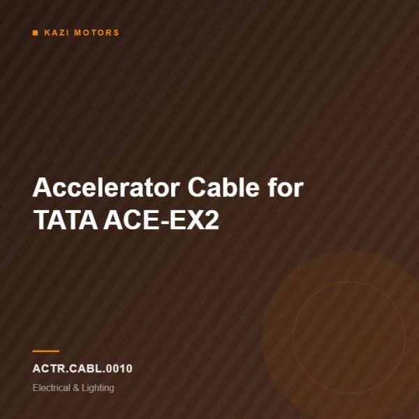 Accelerator Cable for TATA ACE-EX2