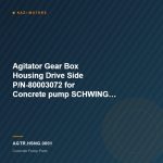 Agitator Gear Box Housing Drive Side P/N-80003072 for Concrete pump SCHWING SP2800