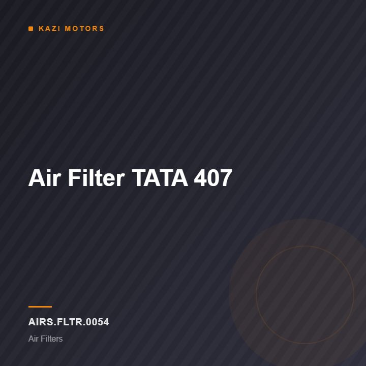 Air Filter TATA 407