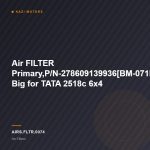 Air FILTER Primary,P/N-278609139936[BM-071B] Big for TATA 2518c 6×4