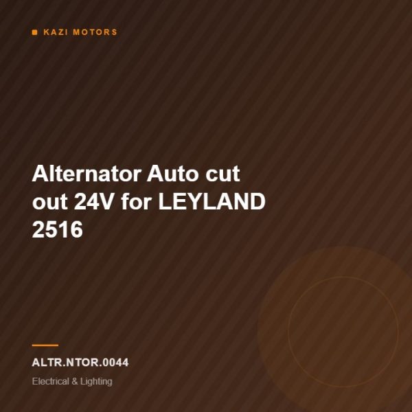 Alternator Auto cut out 24V for LEYLAND 2516