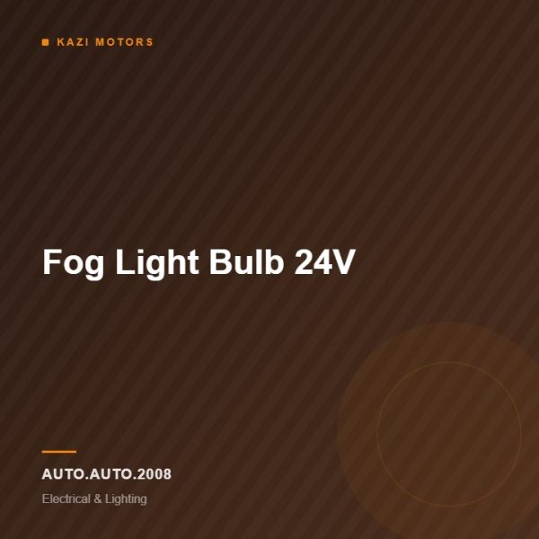 Fog Light Bulb 24V