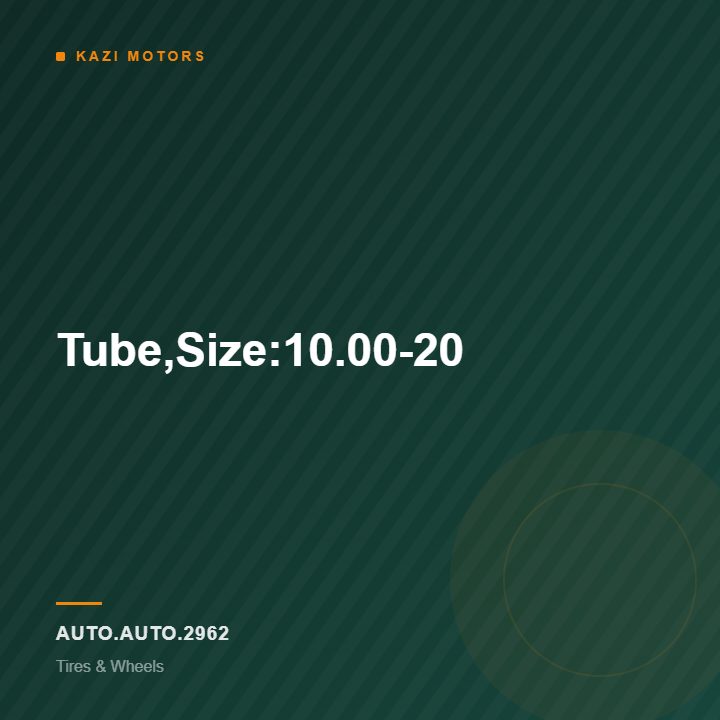 Tube,Size:10.00-20