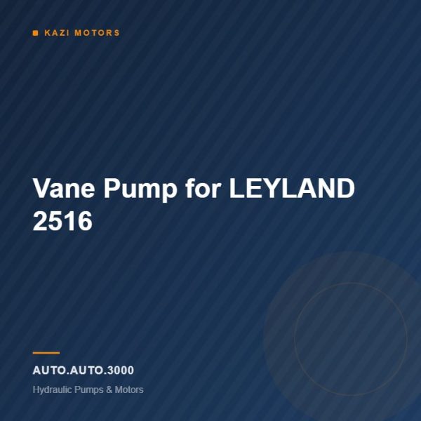 Vane Pump for LEYLAND 2516