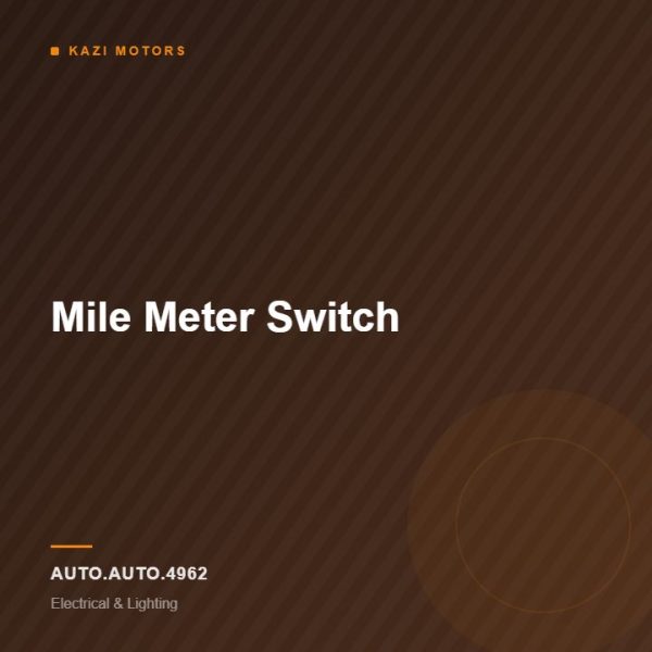 Mile Meter Switch