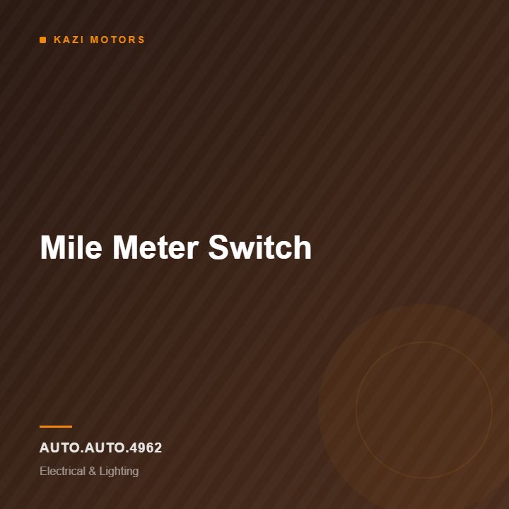Mile Meter Switch