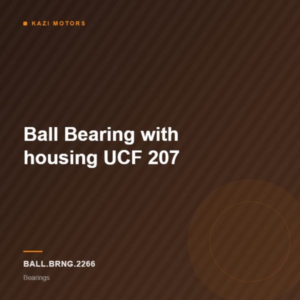 Ball Bearing with housing UCF 207