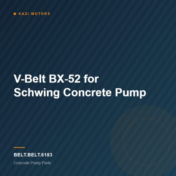 V-Belt BX-52 for Schwing Concrete Pump