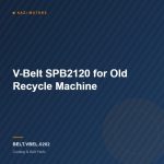 V-Belt SPB2120 for Old Recycle Machine