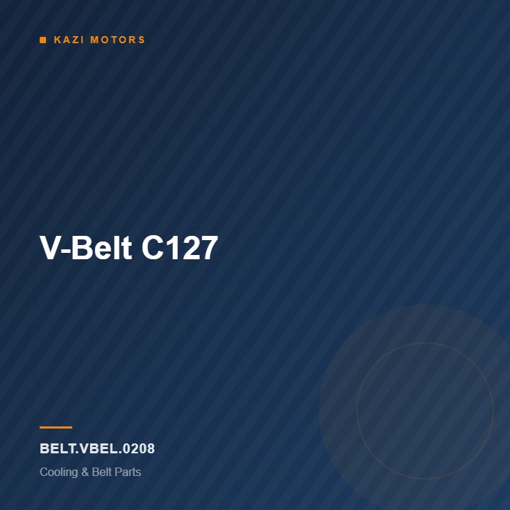 km-belt-vbel-0208 V-Belt C127