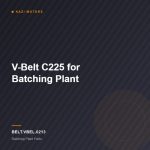 V-Belt C225 for Batching Plant