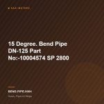 15 Degree. Bend  Pipe DN-125 Part No:-10004574 SP 2800