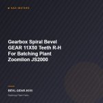 Gearbox Spiral Bevel GEAR 11X50 Teeth R-H For Batching Plant  Zoomlion JS2000