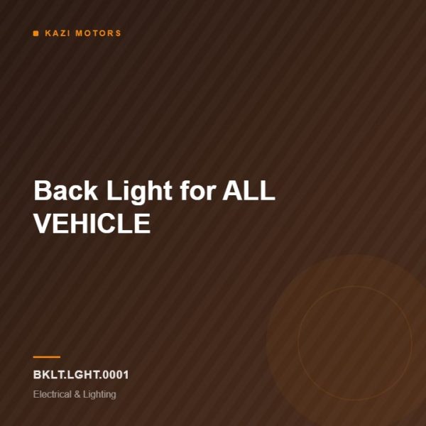 Back Light for ALL VEHICLE
