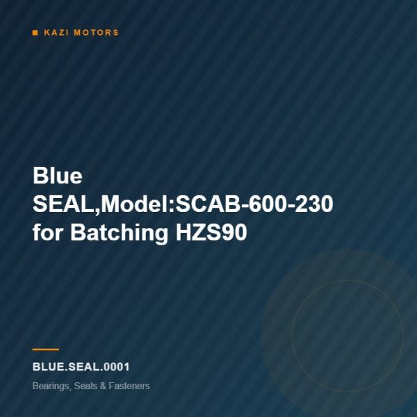 Blue SEAL,Model:SCAB-600-230 for Batching HZS90
