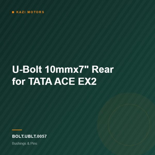 U-Bolt 10mmx7″ Rear for TATA ACE EX2