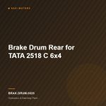 Brake Drum Rear for TATA 2518 C 6×4