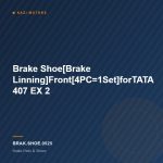 Brake Shoe[Brake Linning]Front[4PC=1Set]forTATA 407 EX 2