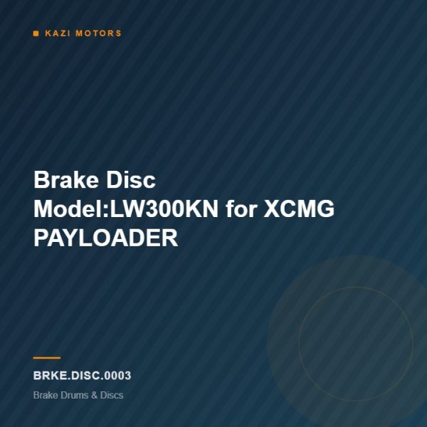 Brake Disc Model:LW300KN for XCMG PAYLOADER