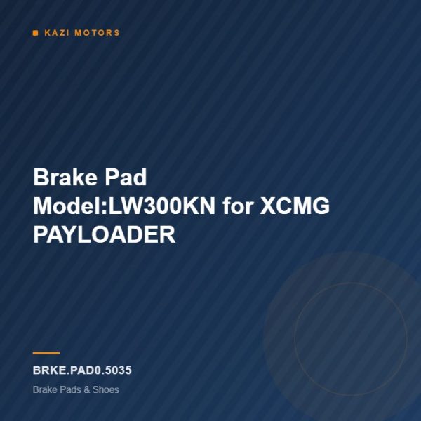 Brake Pad Model:LW300KN for XCMG PAYLOADER