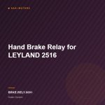 Hand Brake Relay for LEYLAND 2516