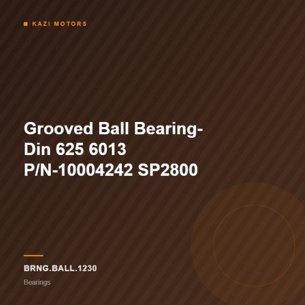 Grooved Ball Bearing- Din 625 6013 P/N-10004242 SP2800