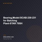 Bearing,Model:SCAB-230-231 for Batching Plant-STAR 70SH