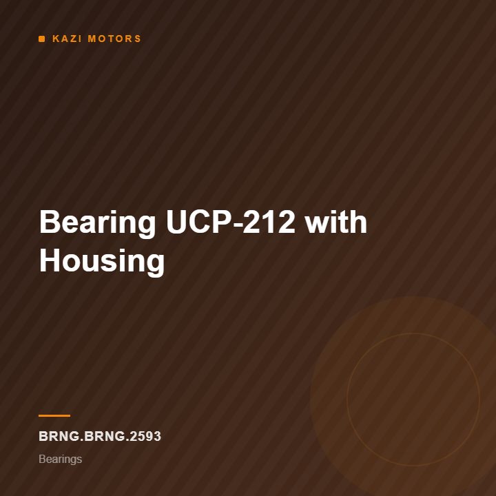 Bearing UCP-212 with Housing