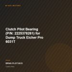 Clutch Pilot Bearing (P/N: 2225378261) for Dump Truck Eicher Pro 6031T