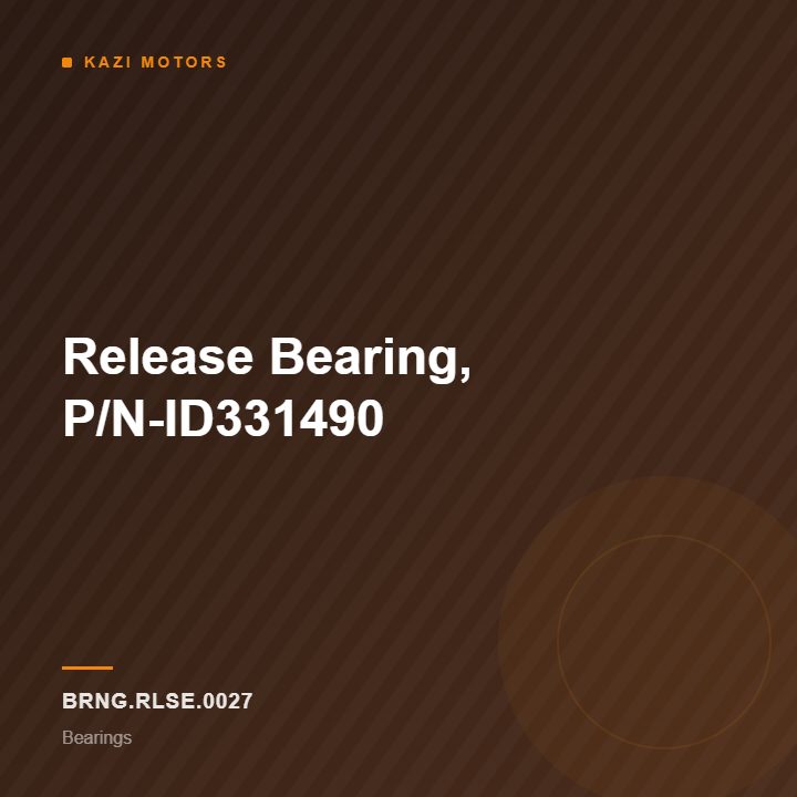 km-brng-rlse-0027 Release Bearing, P/N-ID331490