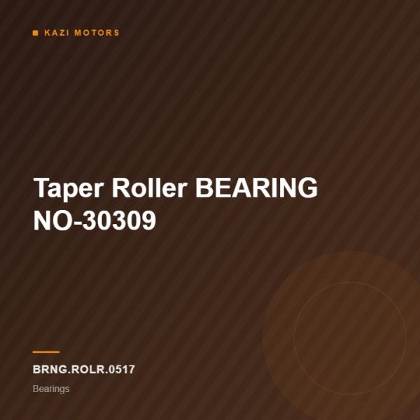 Taper Roller BEARING NO-30309