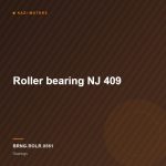 Roller bearing NJ 409
