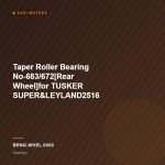Taper Roller Bearing No-683/672[Rear Wheel]for TUSKER SUPER&LEYLAND2516