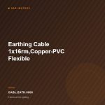 Earthing Cable 1x16rm,Copper-PVC Flexible