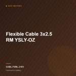Flexible Cable 3×2.5 RM YSLY-OZ