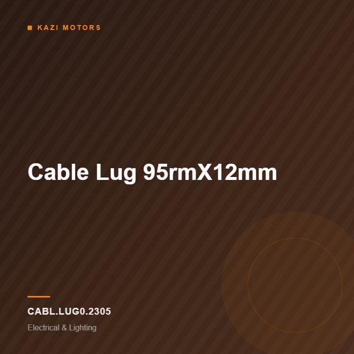 Cable Lug 95rmX12mm