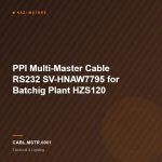 PPI Multi-Master Cable RS232 SV-HNAW7795 for Batchig Plant HZS120