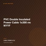 PVC Double Insulated Power Cable 1×300 rm NYYF