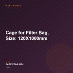Cage for Filter Bag, Size: 120X1000mm