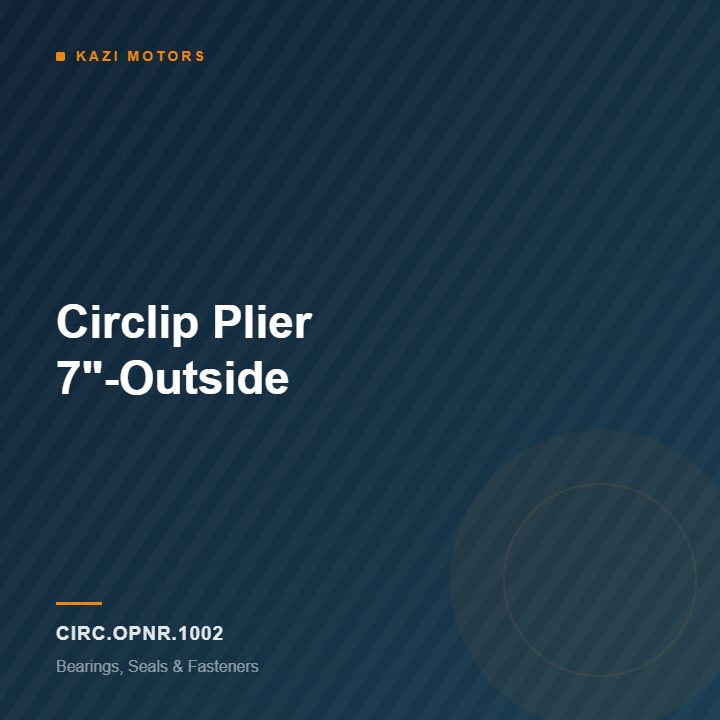 Circlip Plier 7″-Outside