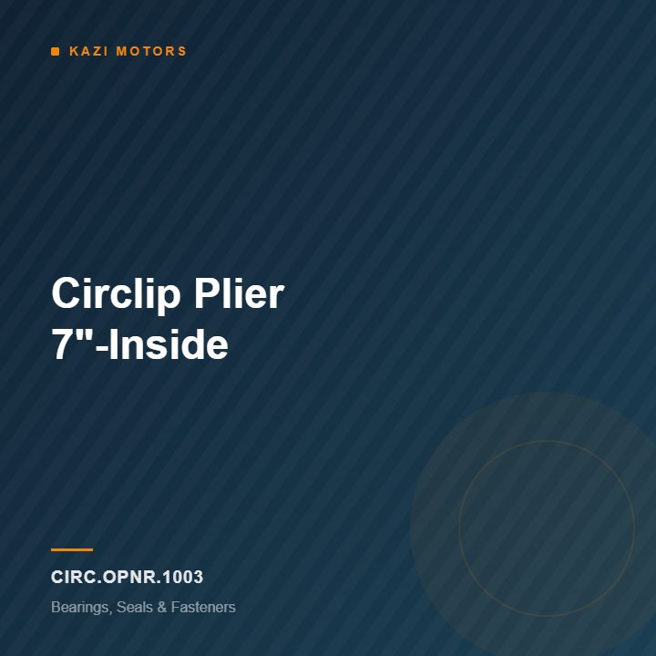 Circlip Plier 7″-Inside