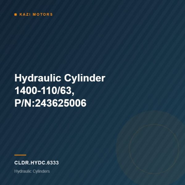 Hydraulic Cylinder 1400-110/63, P/N:243625006