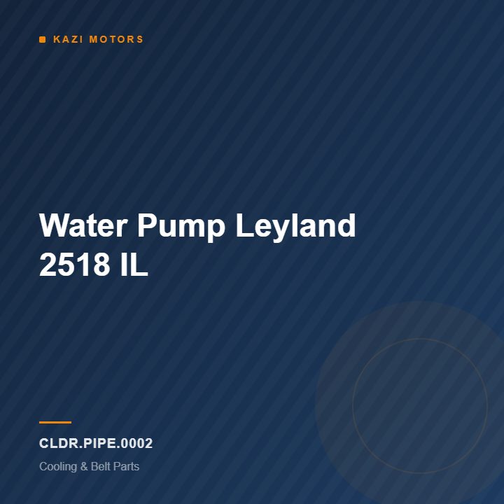 Water Pump Leyland 2518 IL