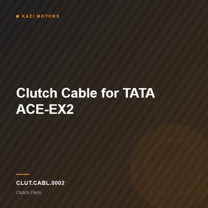 Clutch Cable for TATA  ACE-EX2