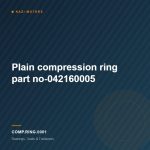 Plain compression ring part no-042160005