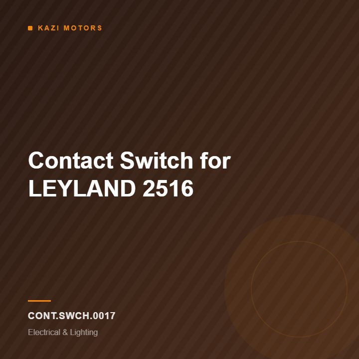 Contact Switch for LEYLAND 2516