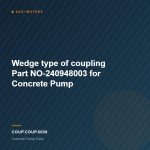 Wedge type of coupling Part NO-240948003 for Concrete Pump
